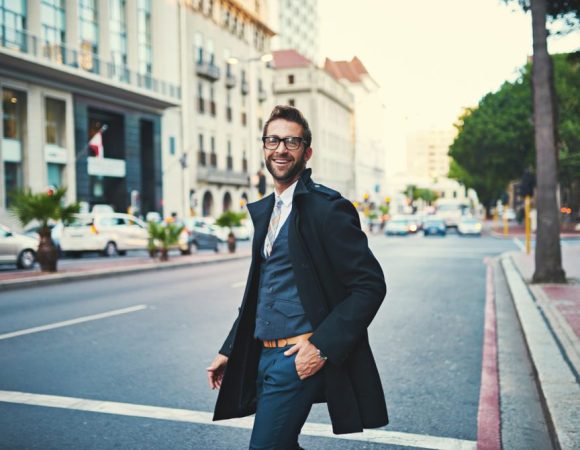 man-going-to-work