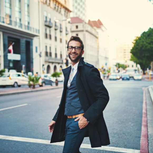 man-going-to-work